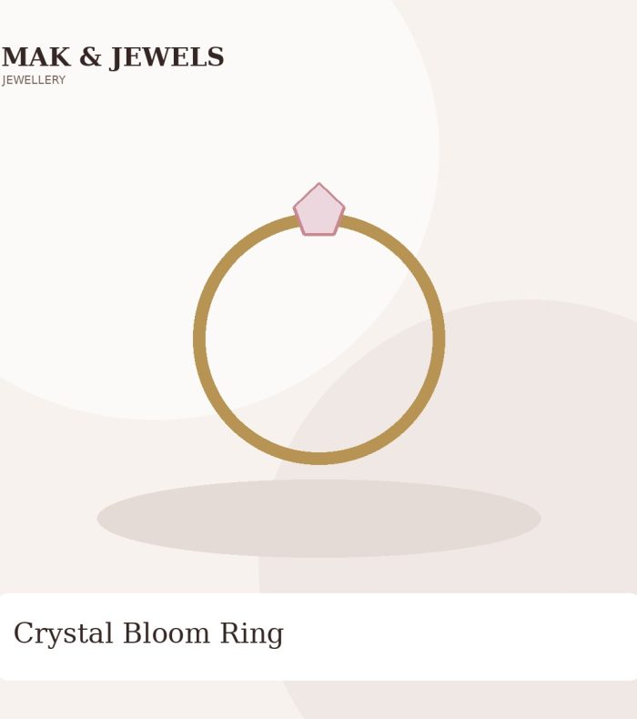 Crystal Bloom Ring