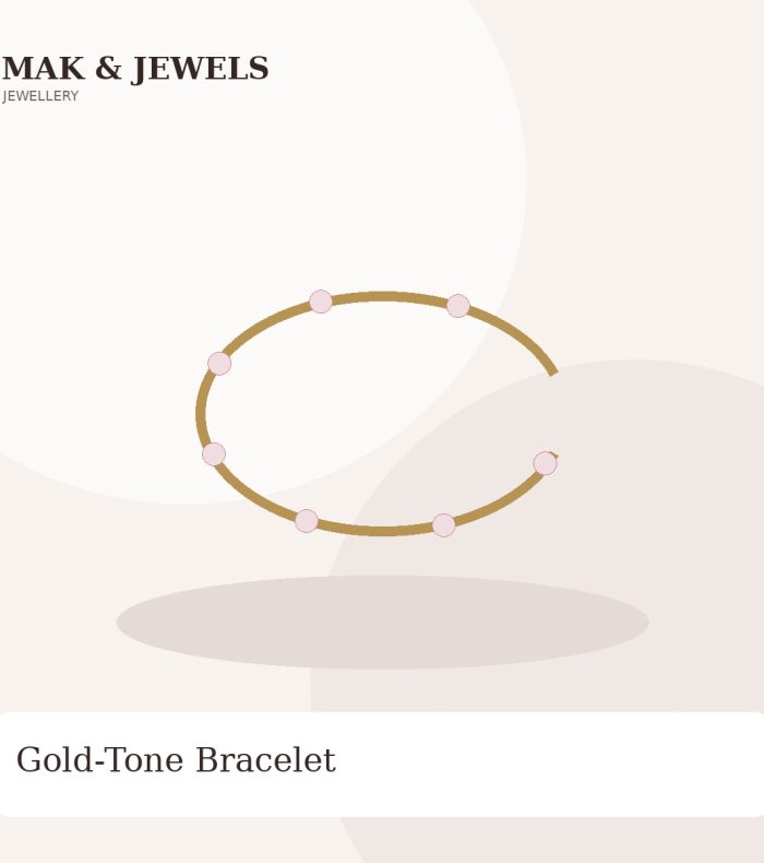 Minimal Gold-Tone Bracelet