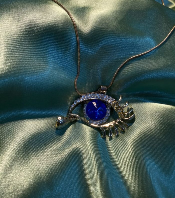 Evil Eye Statement Pendant Necklace